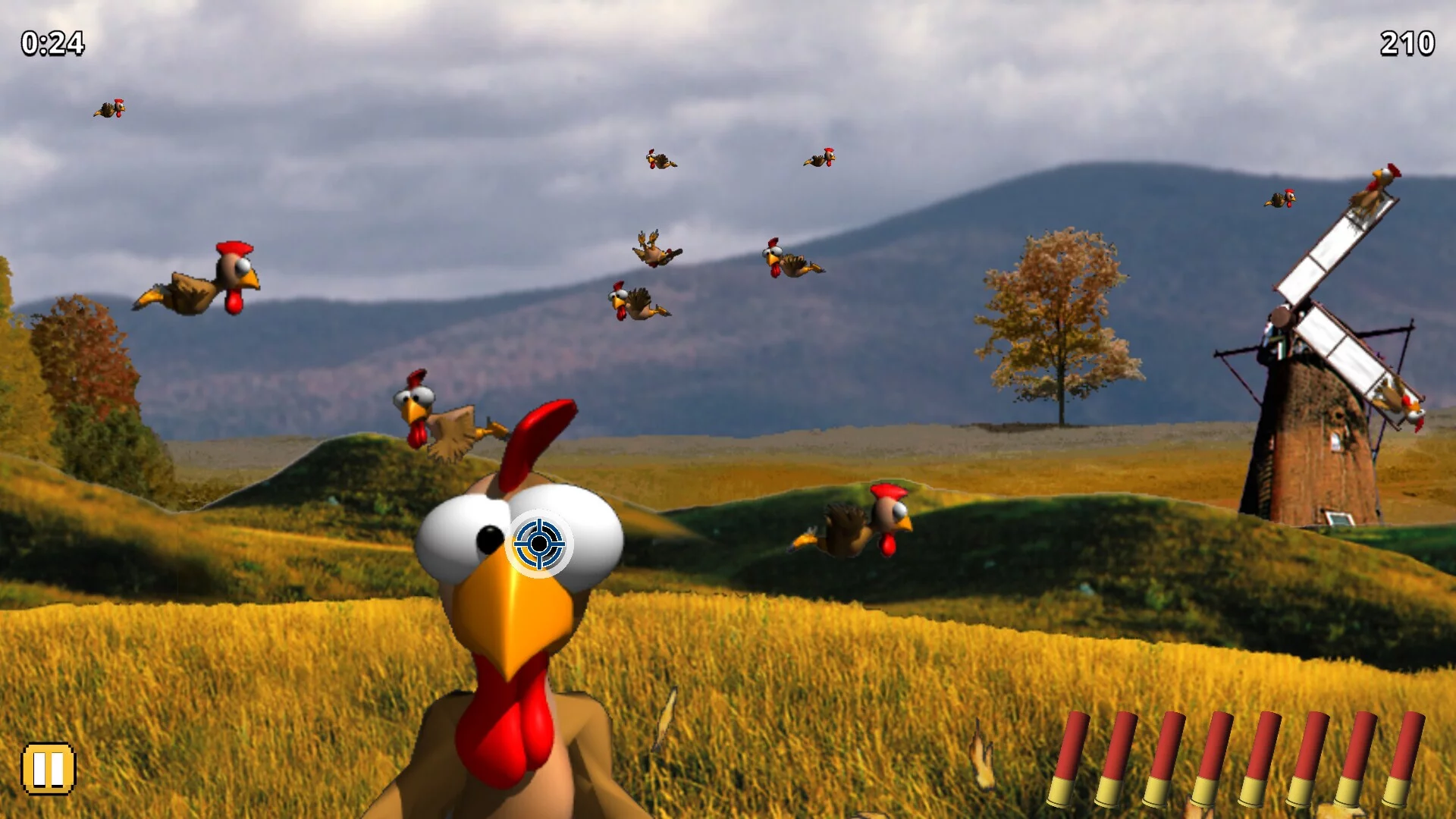 Изображение игры: The Original Moorhuhn Hunt