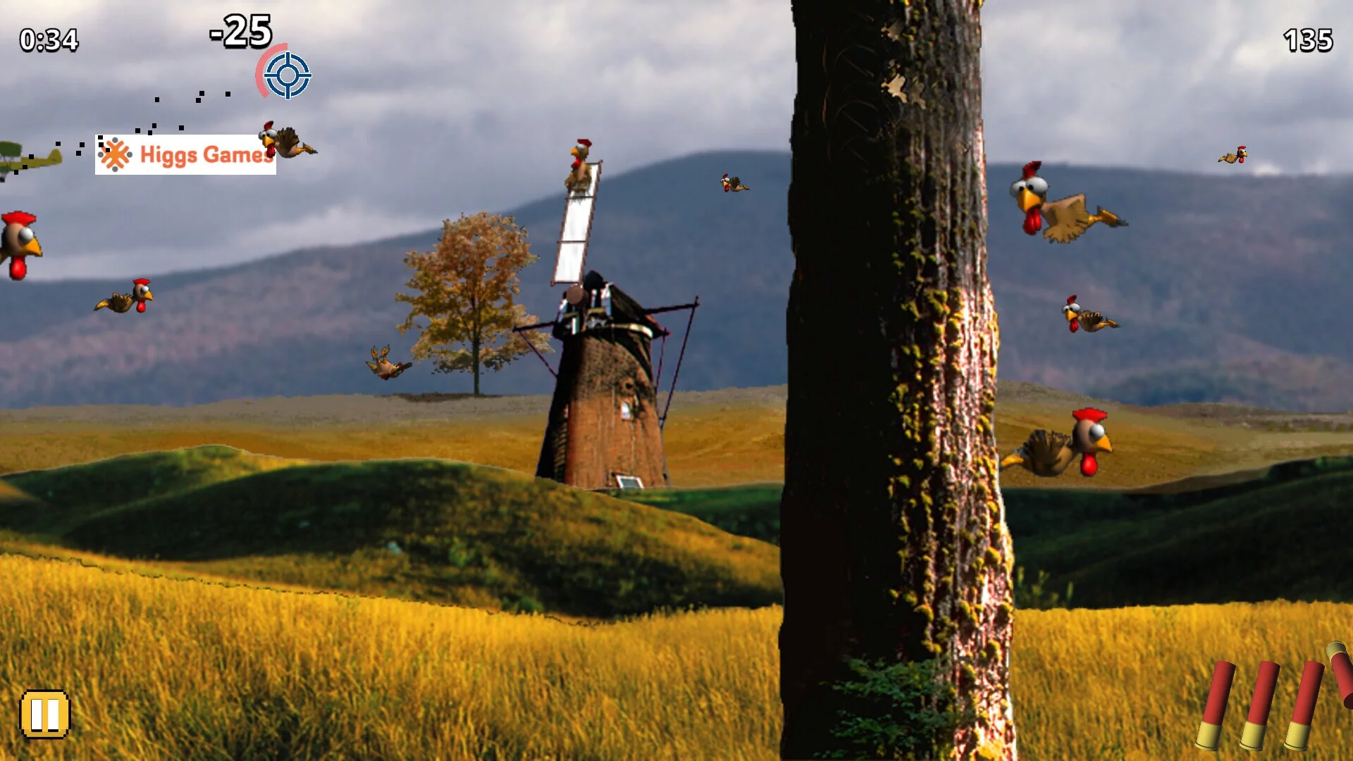 Изображение игры: The Original Moorhuhn Hunt