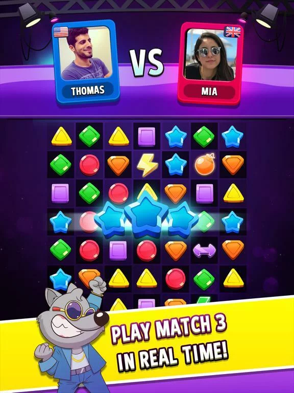 Изображение игры: Match Masters ‎- PvP Match 3
