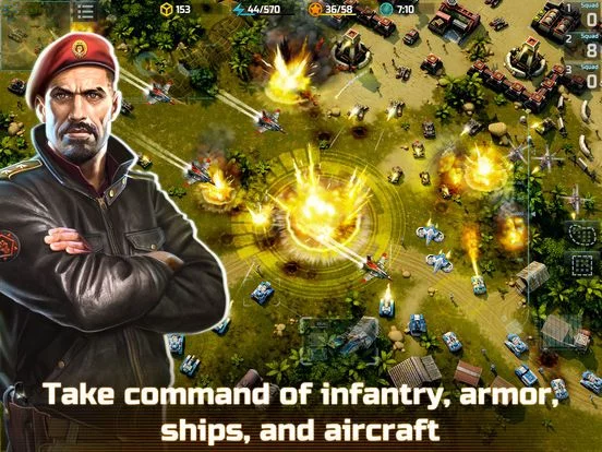 Изображение игры: Art Of War 3:RTS Strategy Game