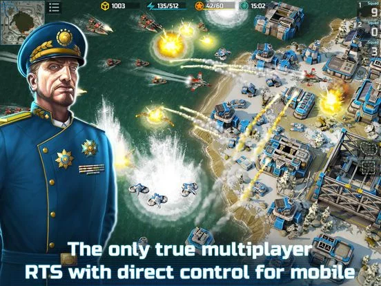 Изображение игры: Art Of War 3:RTS Strategy Game