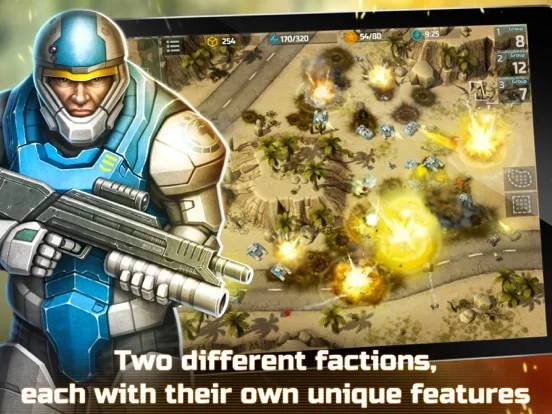 Изображение игры: Art Of War 3:RTS Strategy Game