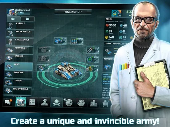 Изображение игры: Art Of War 3:RTS Strategy Game