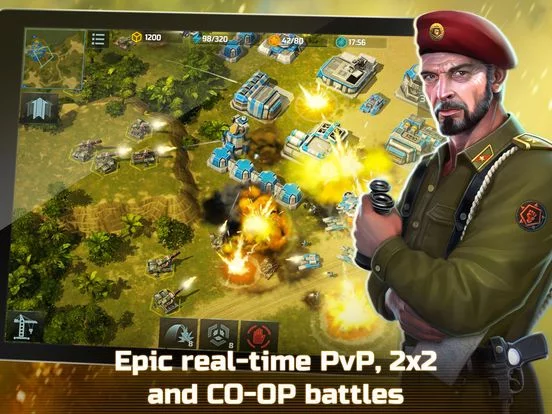 Изображение игры: Art Of War 3:RTS Strategy Game
