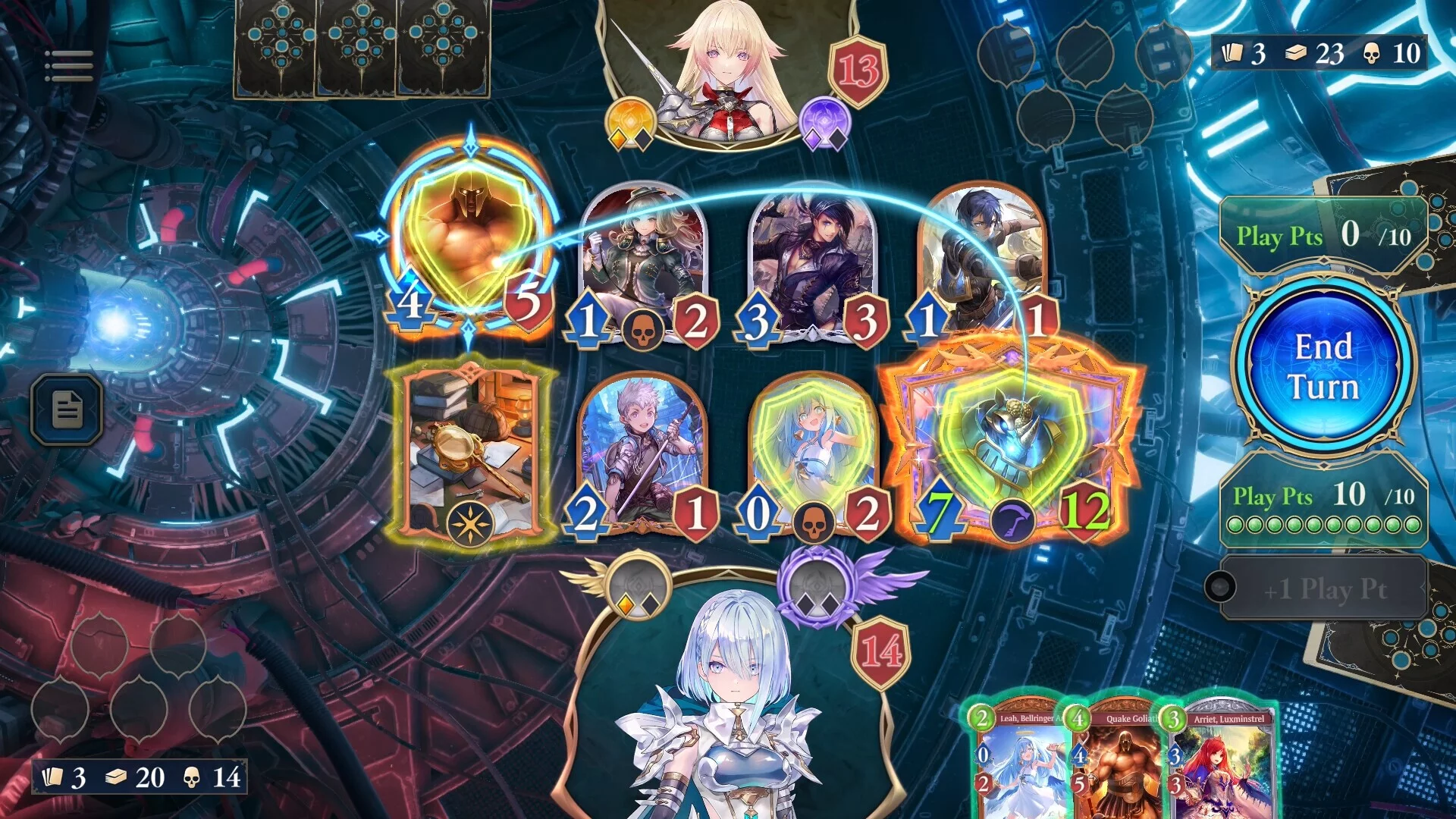 Изображение игры: Shadowverse: Worlds Beyond