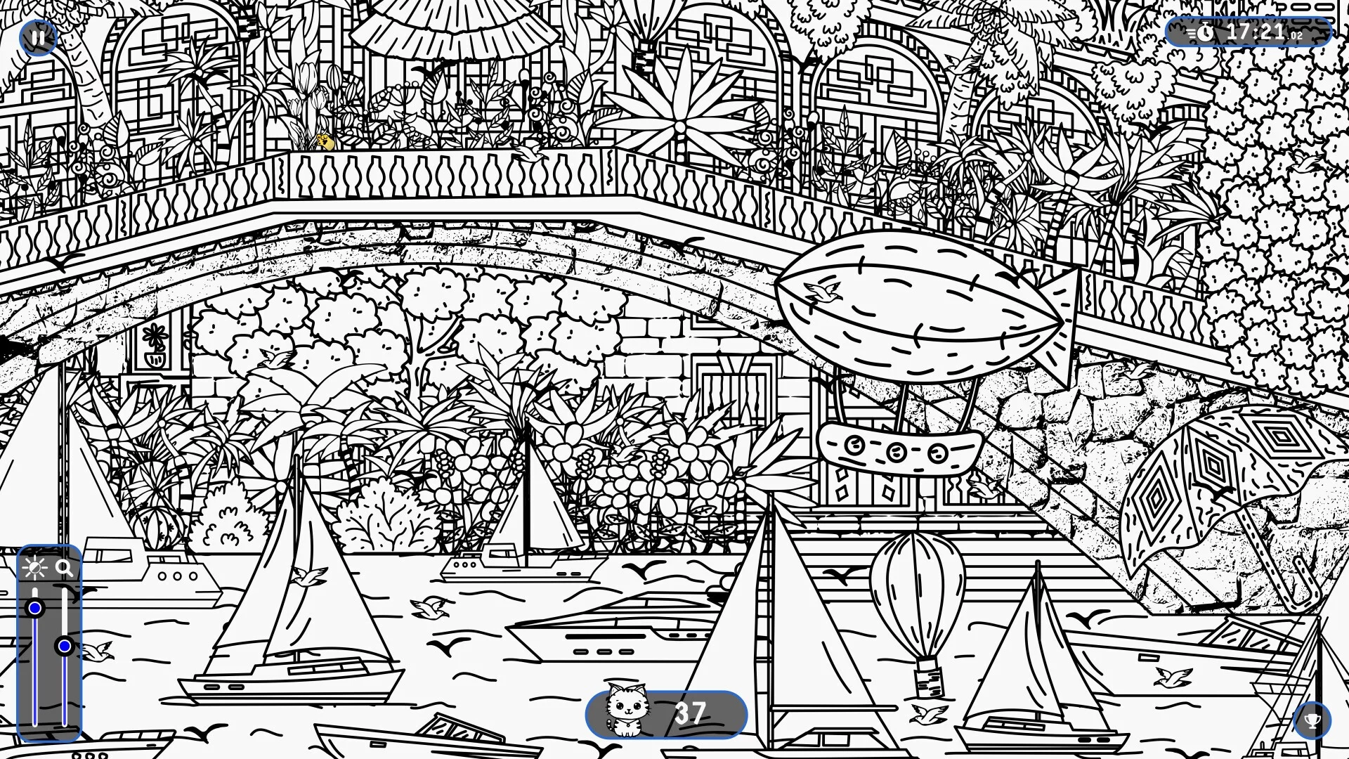 Изображение игры: 101 Cats Hidden in Venice