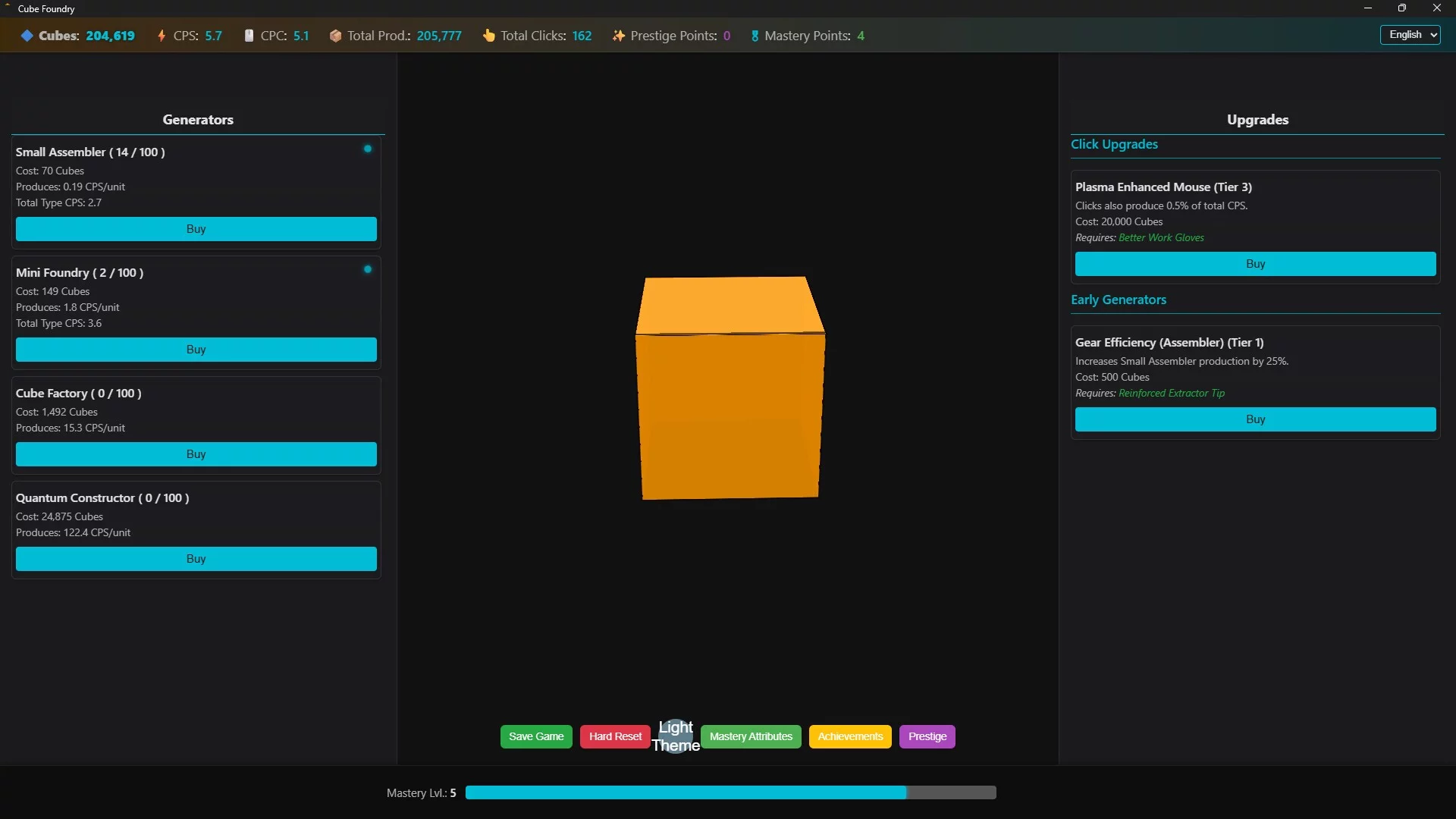 Изображение игры: Cube Foundry