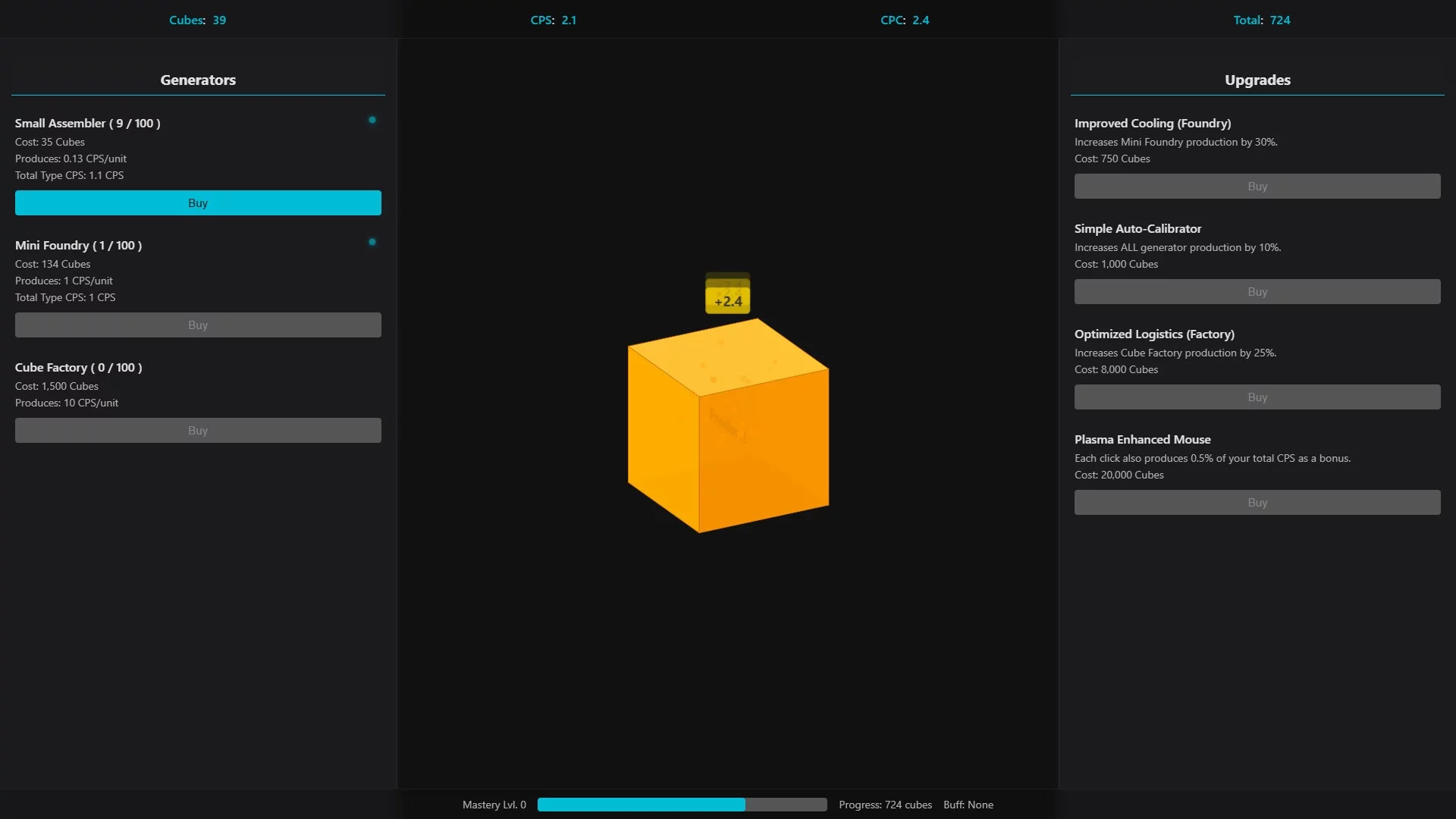 Изображение игры: Cube Foundry