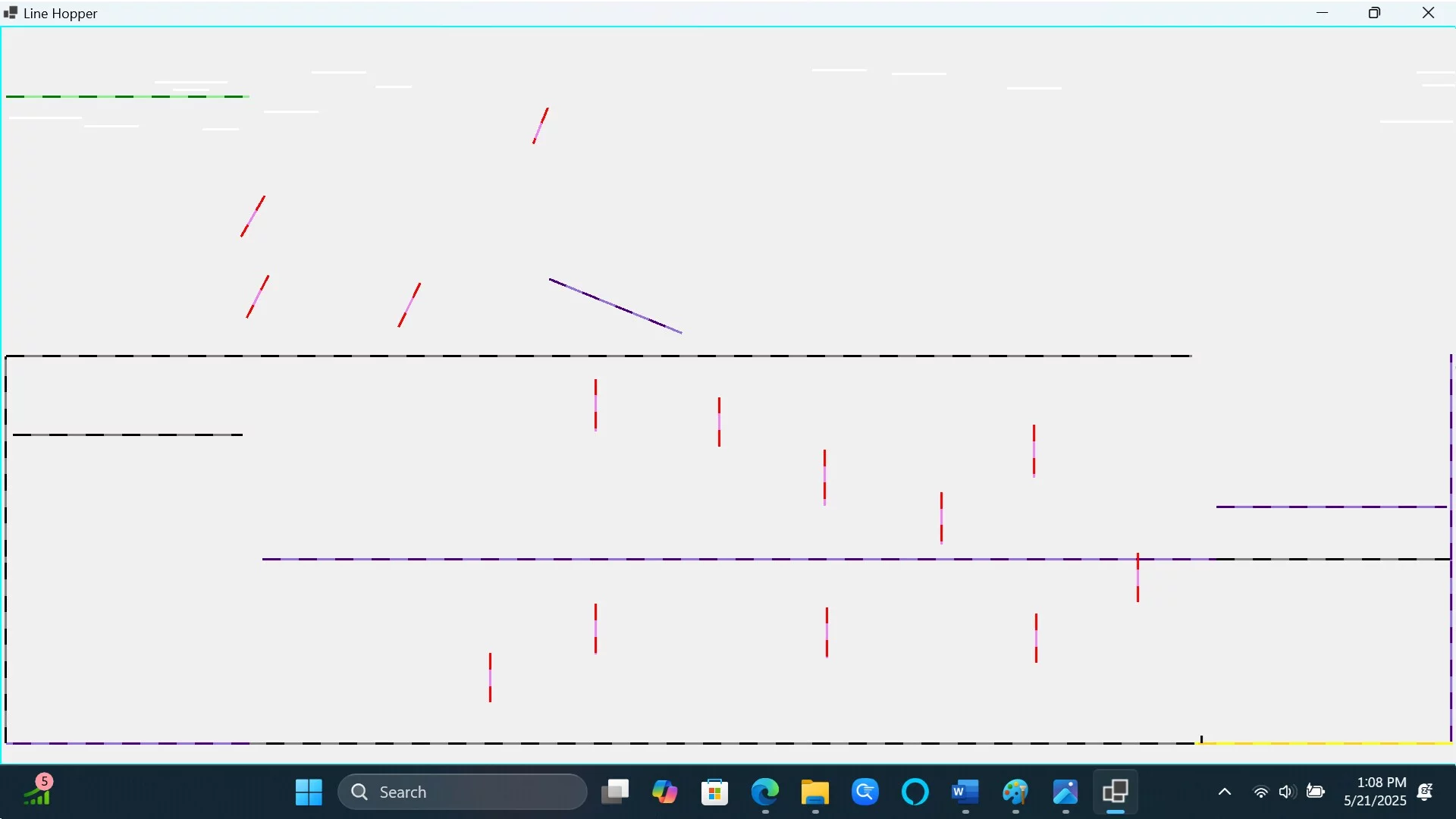 Изображение игры: Line Hopper