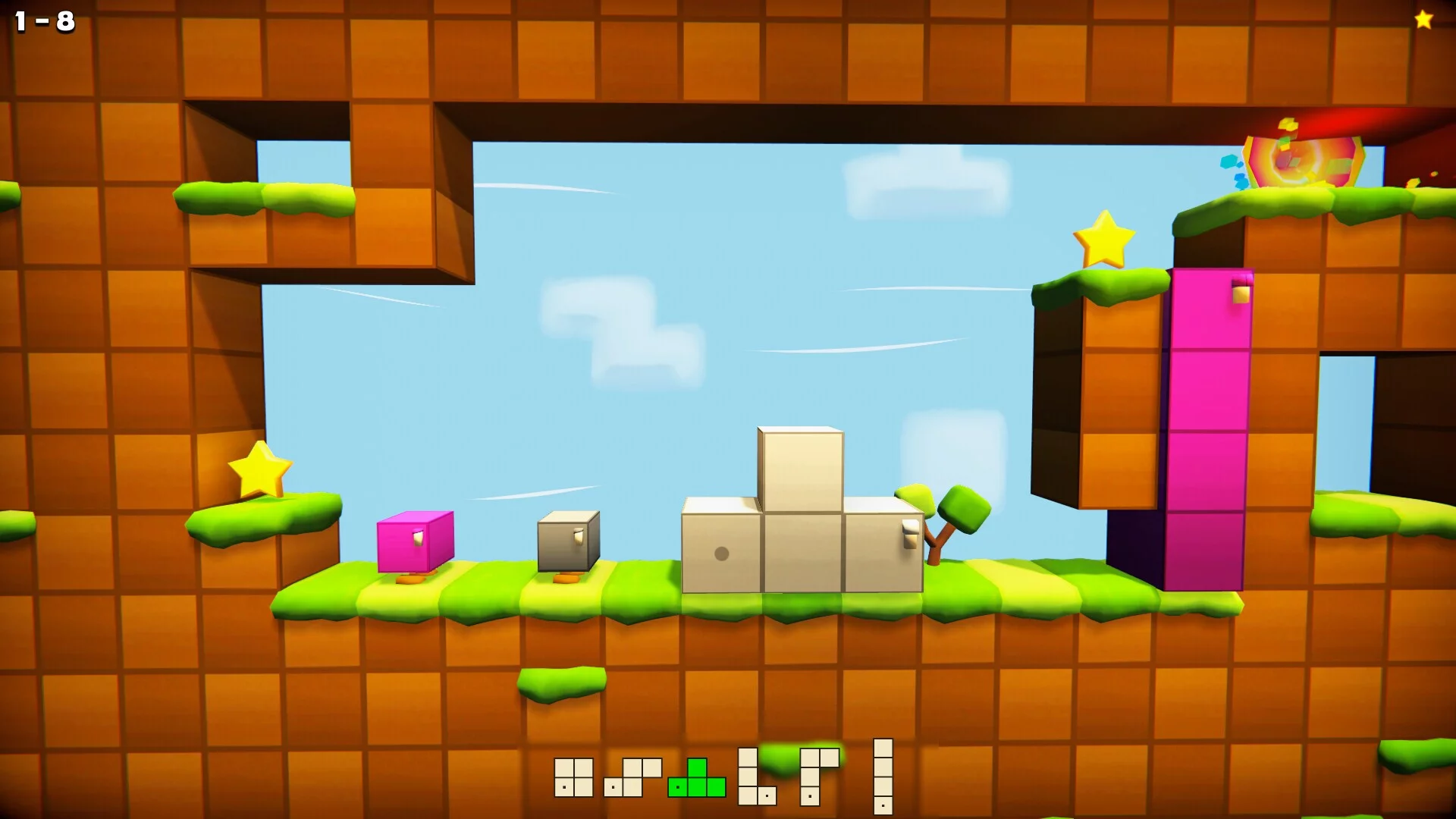 Изображение игры: TETRA's Escape 2