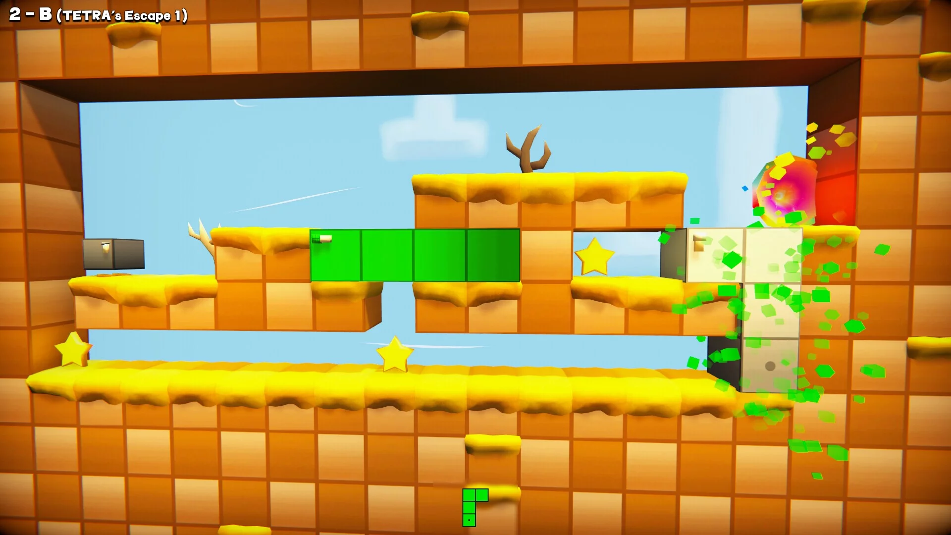 Изображение игры: TETRA's Escape 2