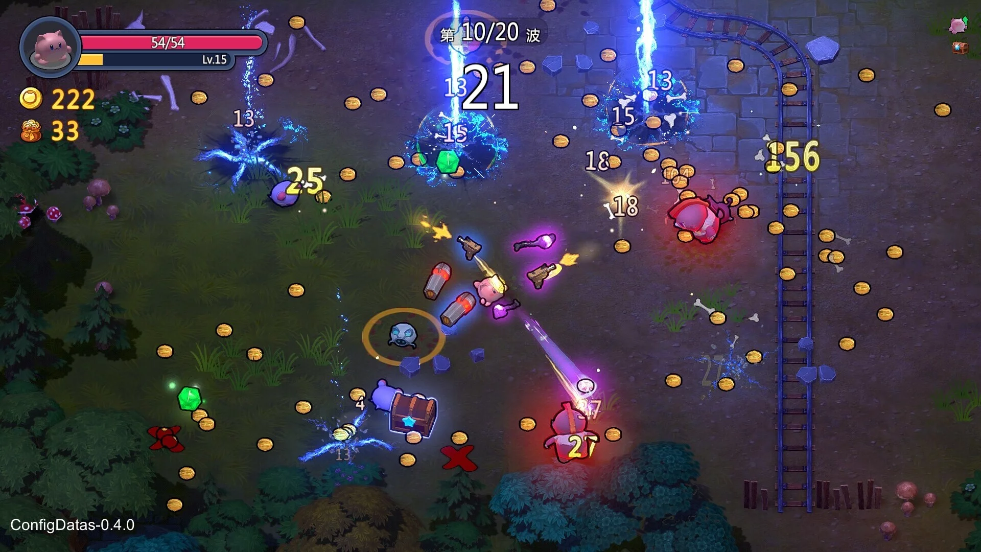 Изображение игры: Supercat Survivors: Meow or Die