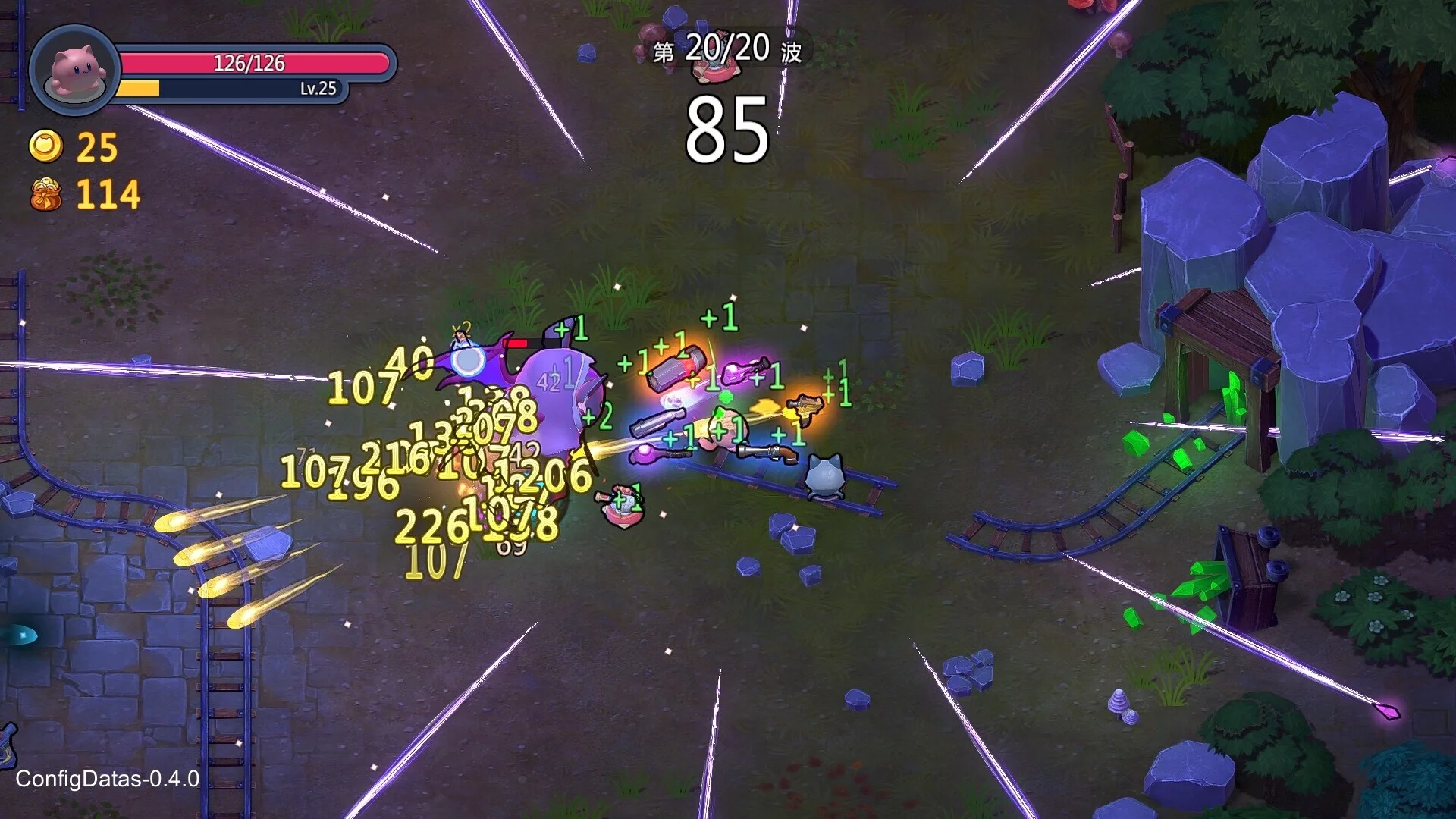 Изображение игры: Supercat Survivors: Meow or Die