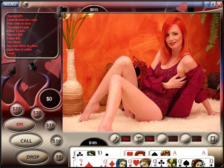 Изображение игры: Video Strip Poker Supreme