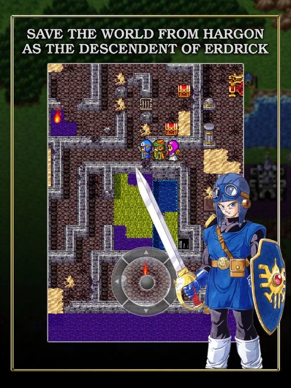 Изображение игры: DRAGON QUEST II