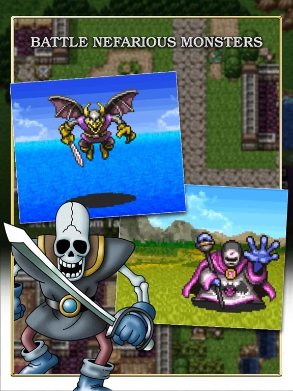 Изображение игры: DRAGON QUEST II