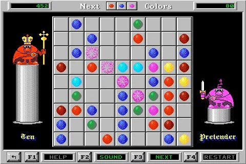 Изображение игры: Color Lines (1992)