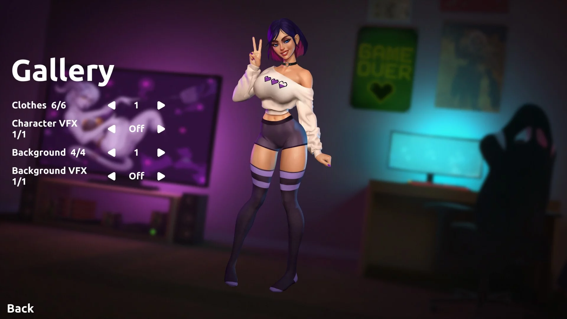 Изображение игры: Dream Girlfriend: Twitch Thot 18+ 💜
