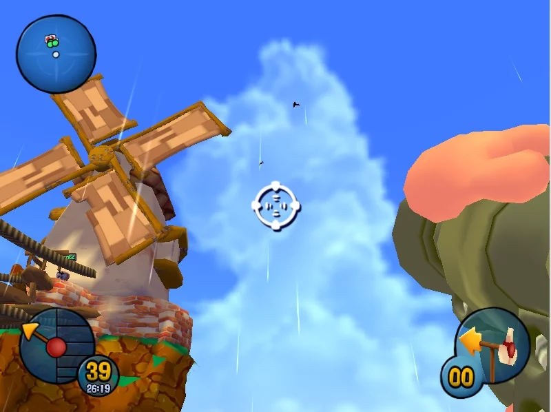 Изображение игры: Worms 3D
