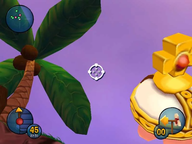 Изображение игры: Worms 3D