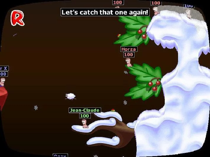 Изображение игры: Worms 2