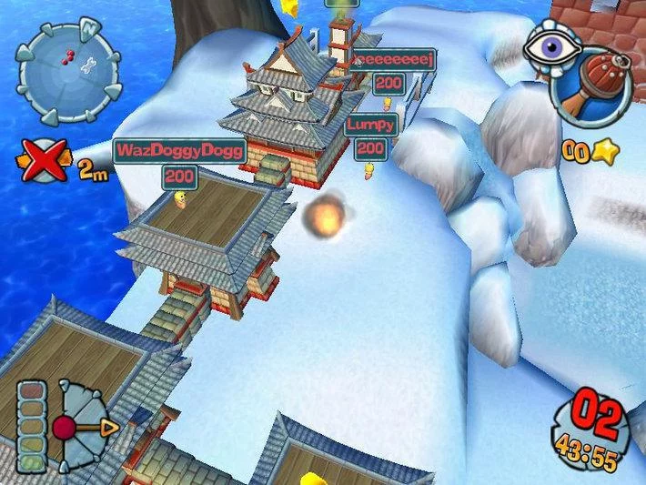 Изображение игры: Worms Forts: Under Siege