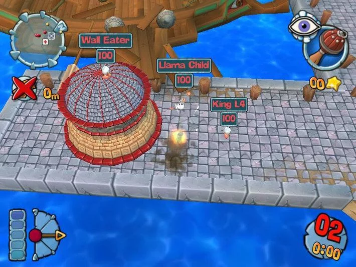 Изображение игры: Worms Forts: Under Siege