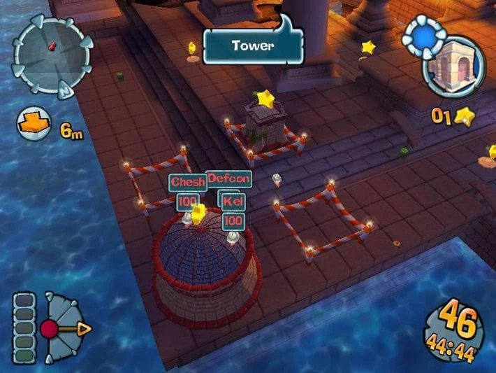 Изображение игры: Worms Forts: Under Siege