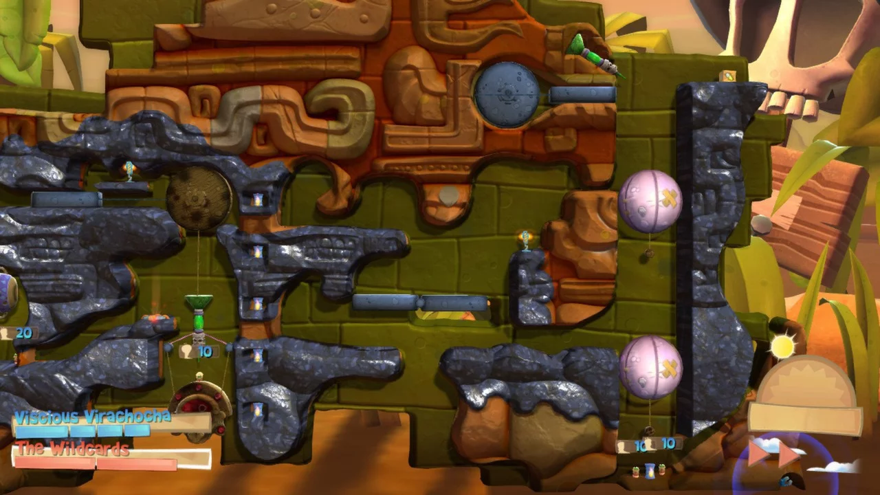 Изображение игры: Worms Clan Wars