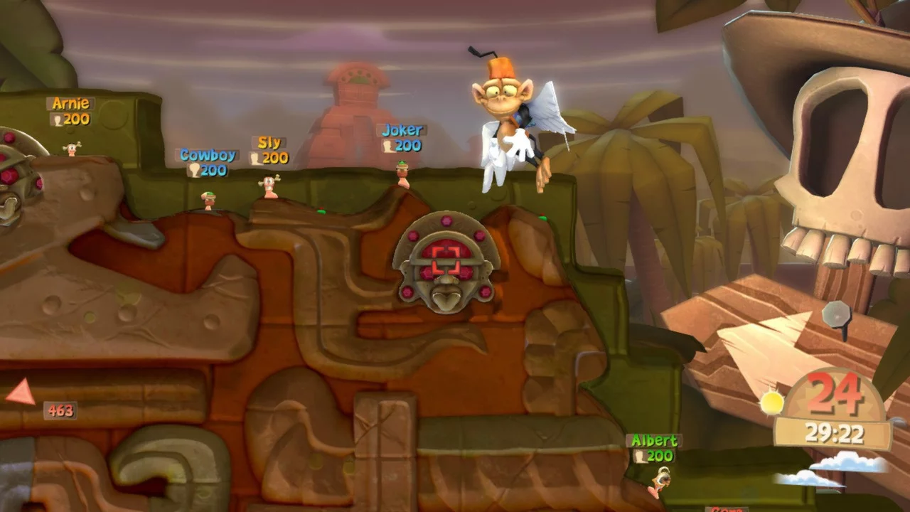 Изображение игры: Worms Clan Wars