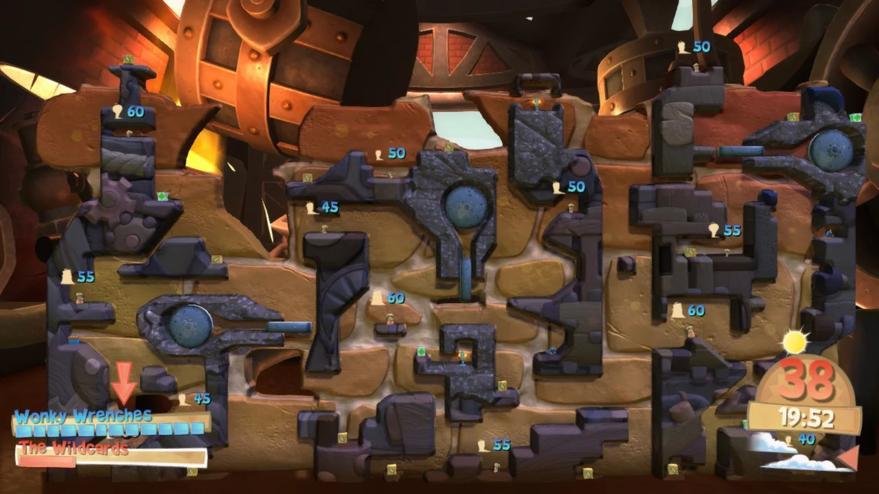 Изображение игры: Worms Clan Wars