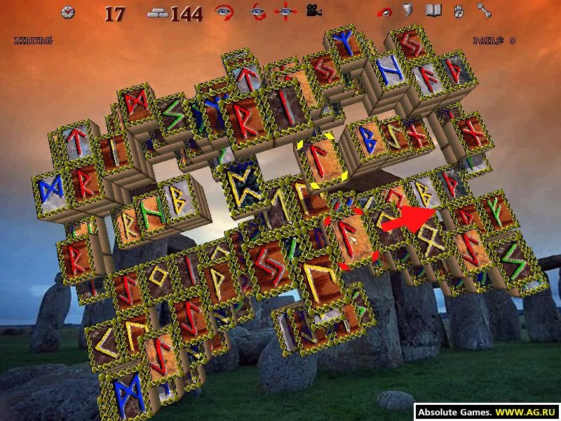 Изображение игры: Mah Jongg 3: The Ultimate Quest