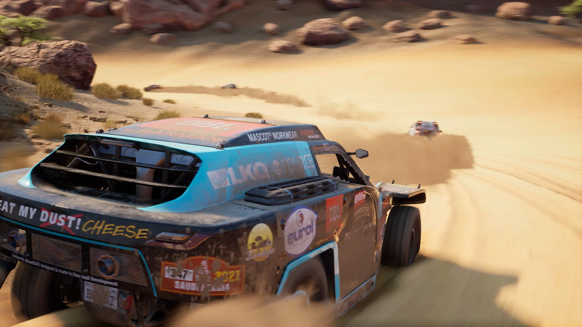 Изображение игры: Dakar Desert Rally
