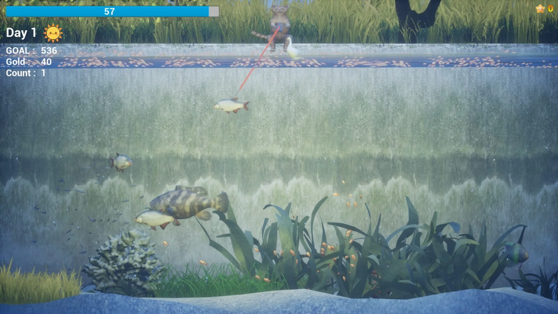 Изображение игры: Merry Fishing Meow