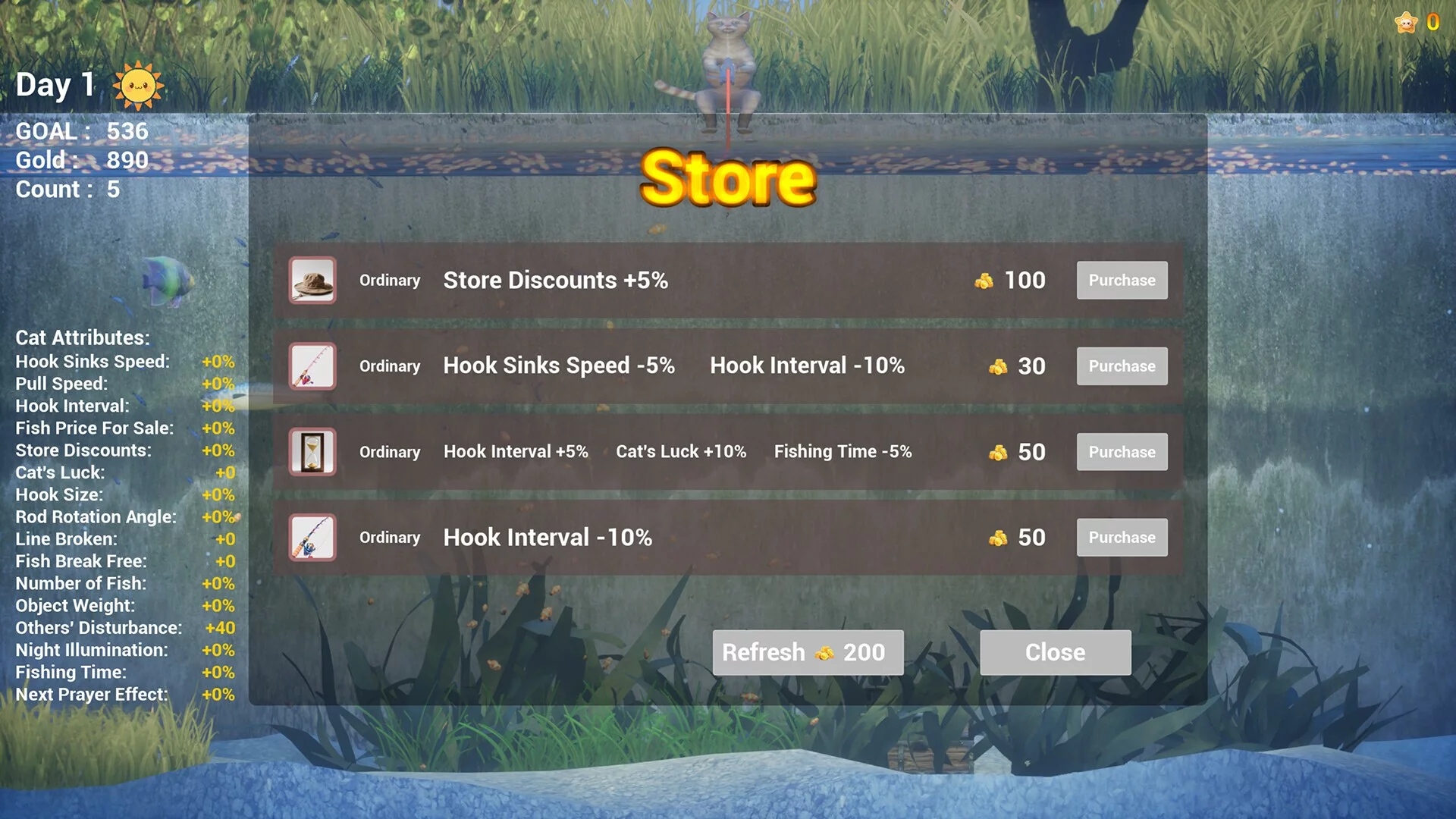 Изображение игры: Merry Fishing Meow