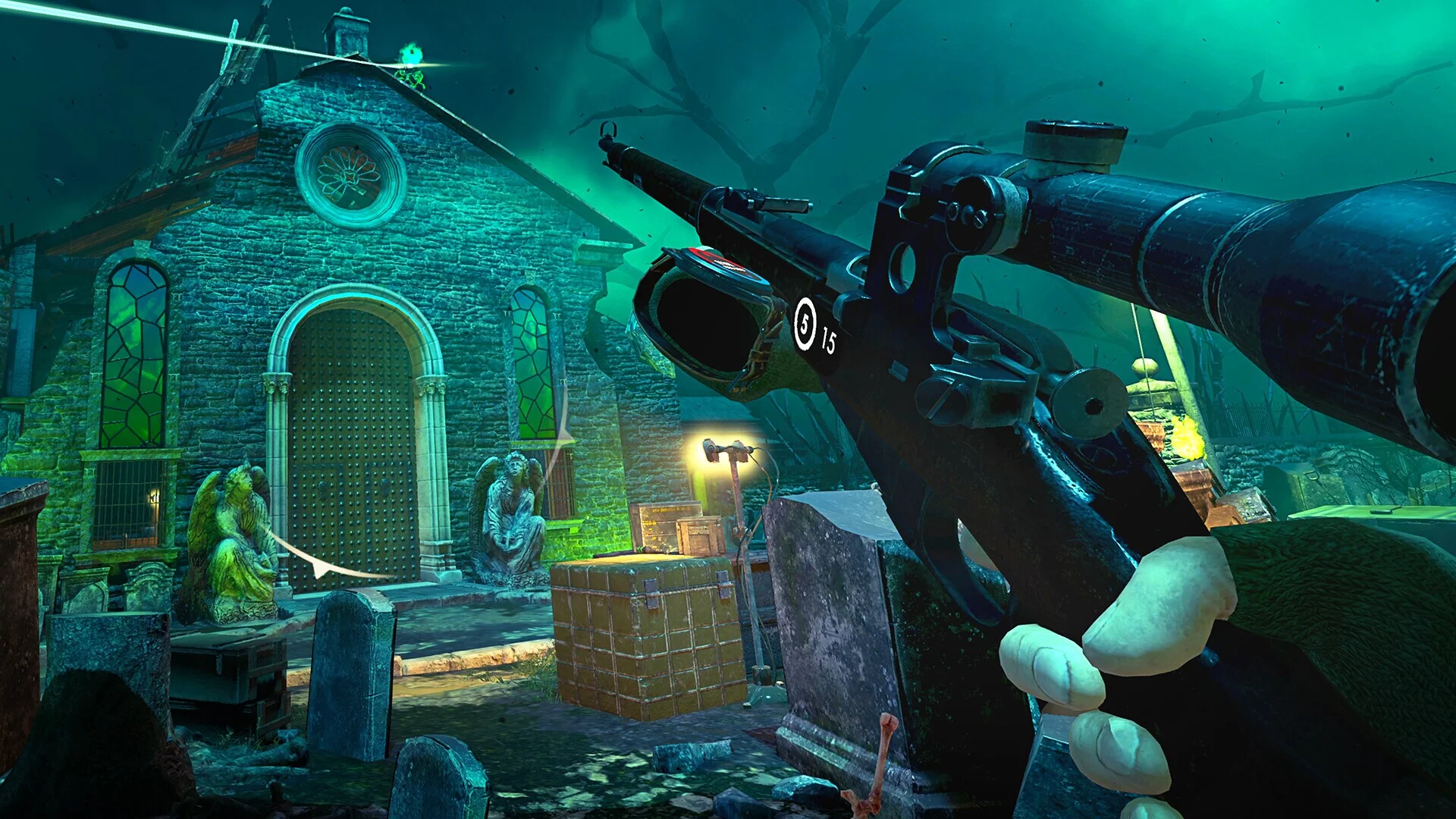 Изображение игры: Zombie Army VR