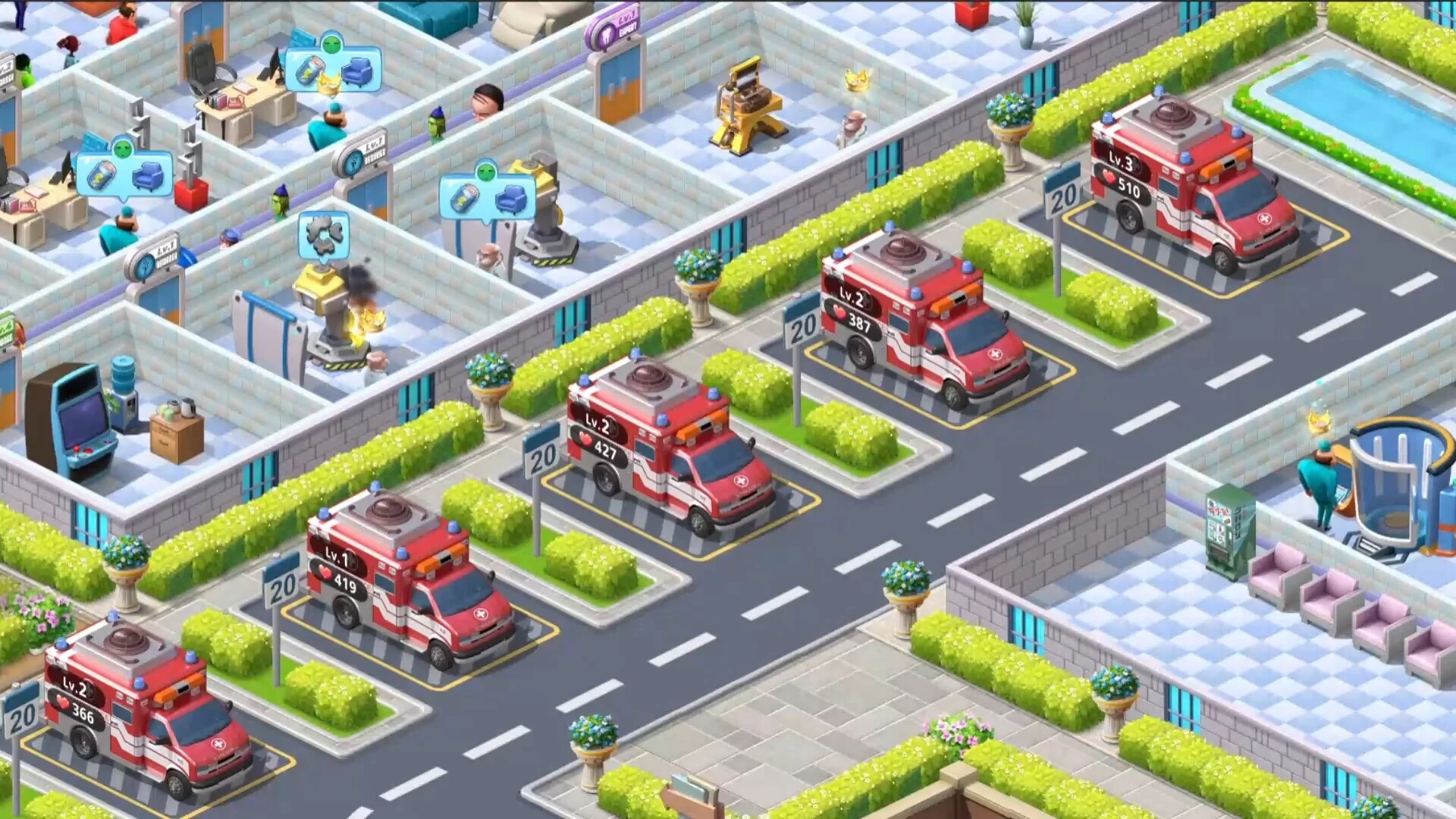 Изображение игры: Sim Hospital
