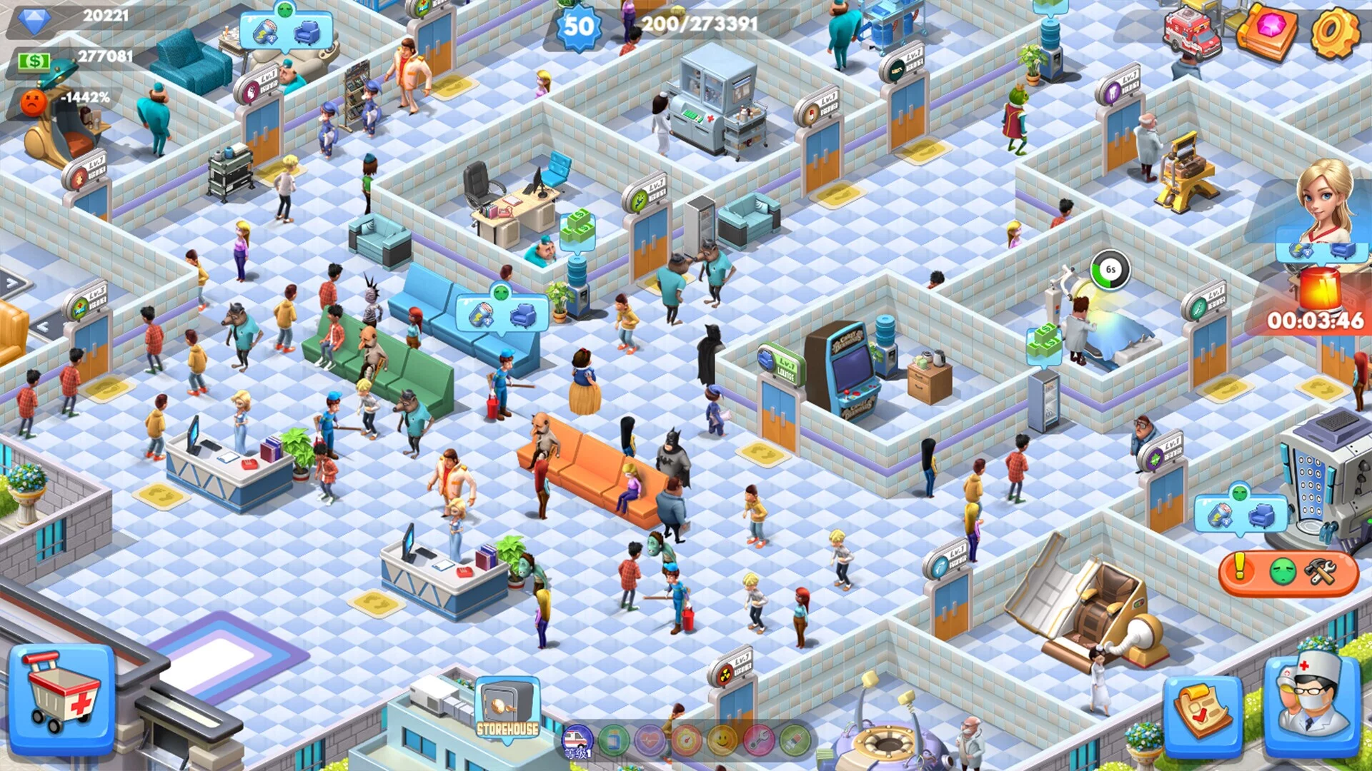 Изображение игры: Sim Hospital
