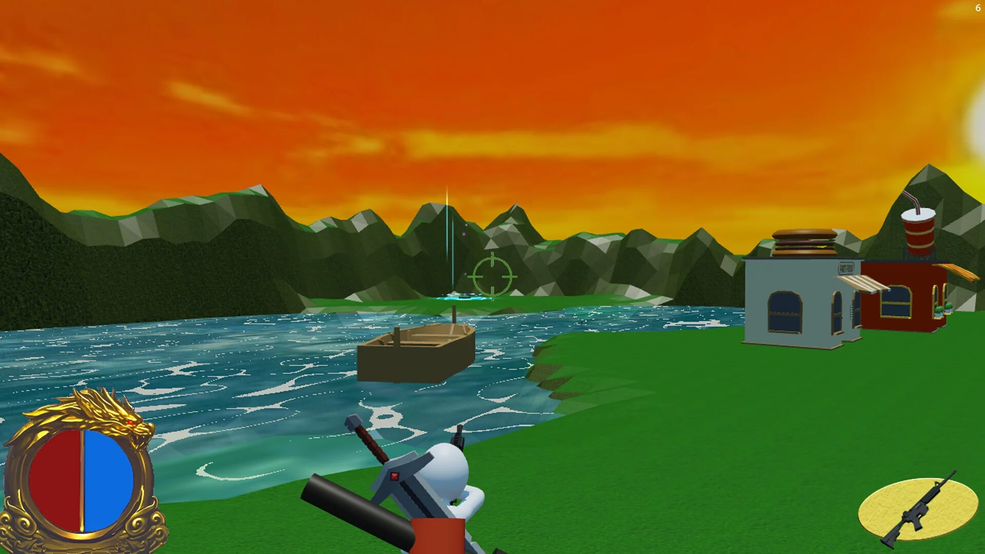 Изображение игры: Third-Person Shooter and Platform Jumping and Level-based Adventure