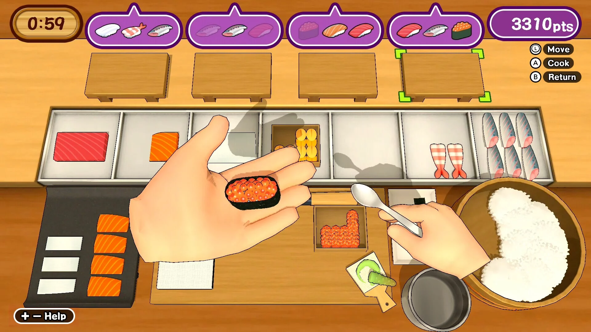 Изображение игры: Make it! Sushi