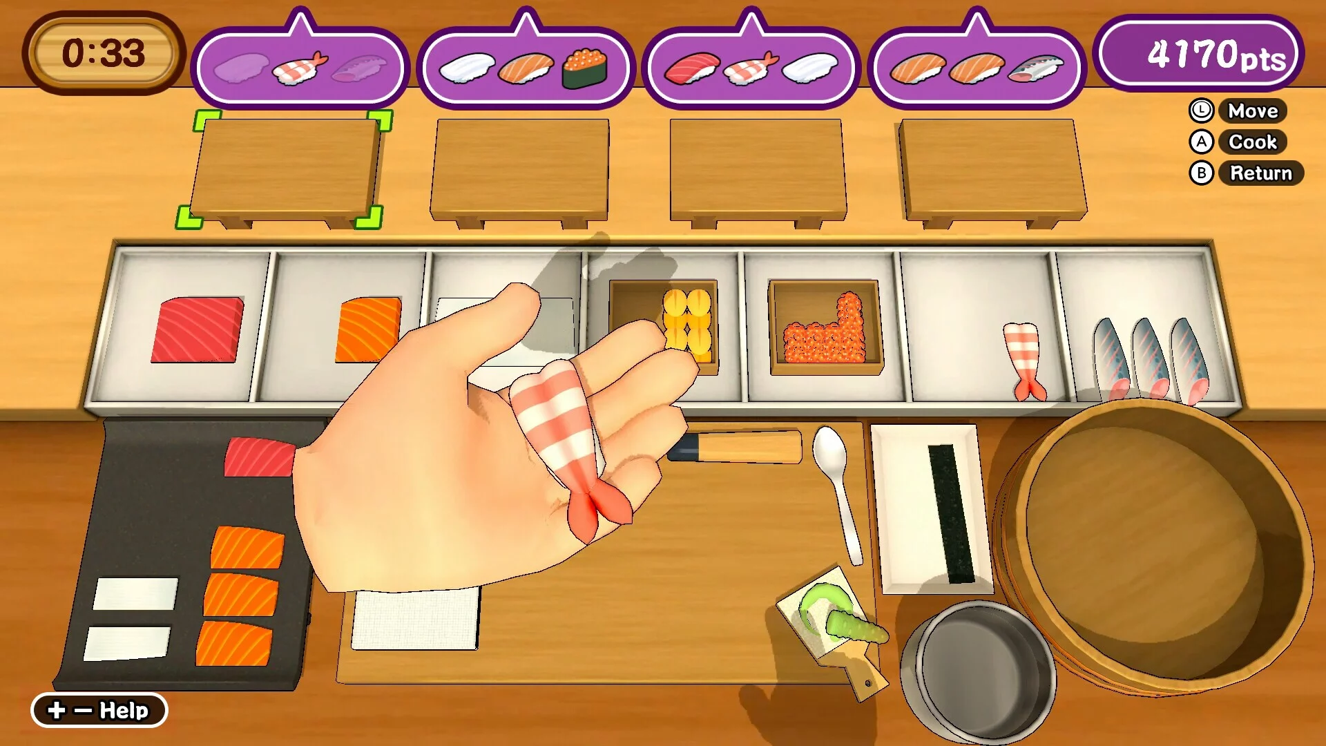 Изображение игры: Make it! Sushi