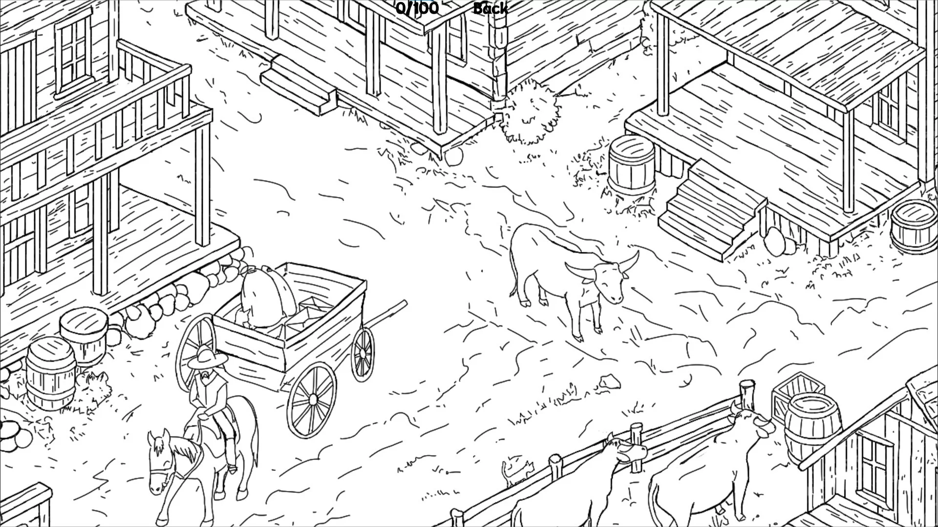 Изображение игры: Find Meow in Wild West