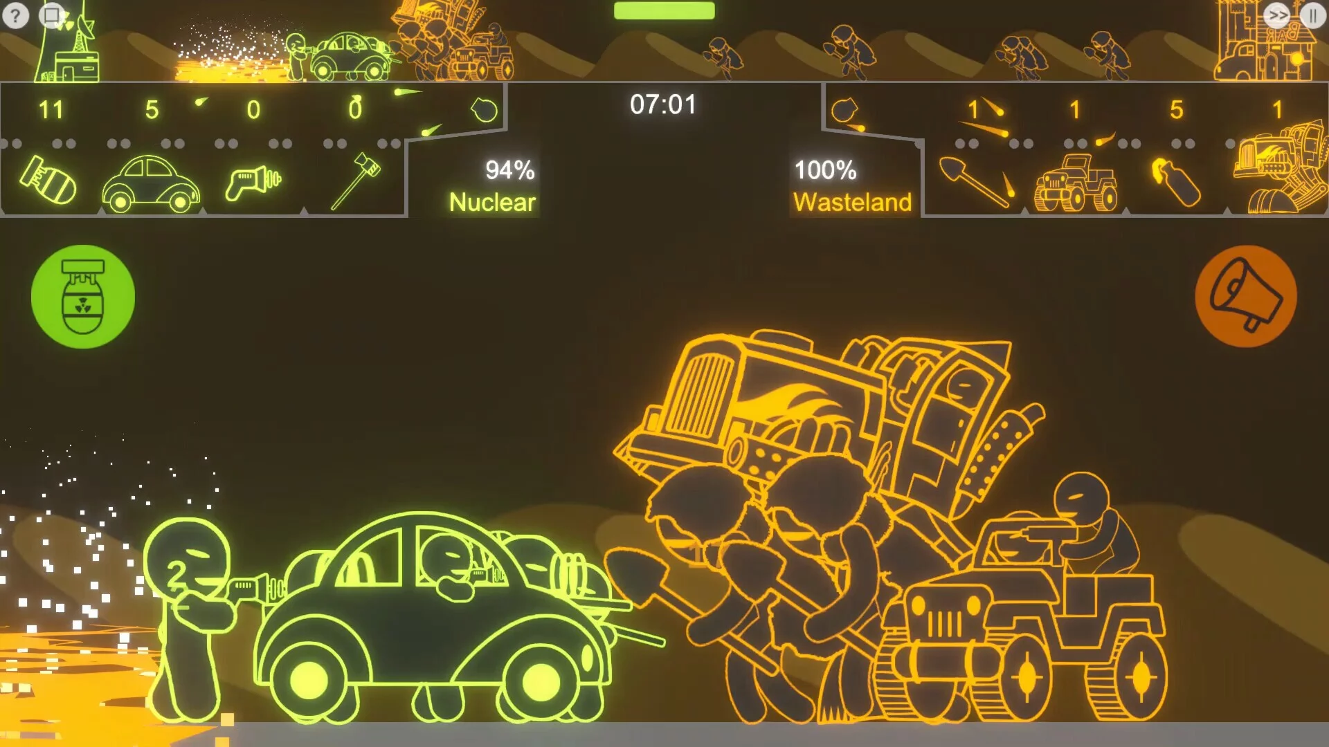 Изображение игры: Neon Warfield