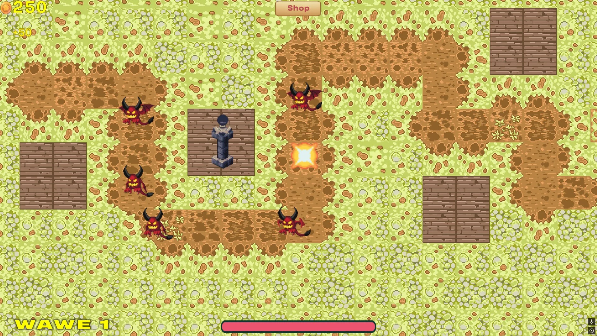 Изображение игры: Enchanted Vampire Defense