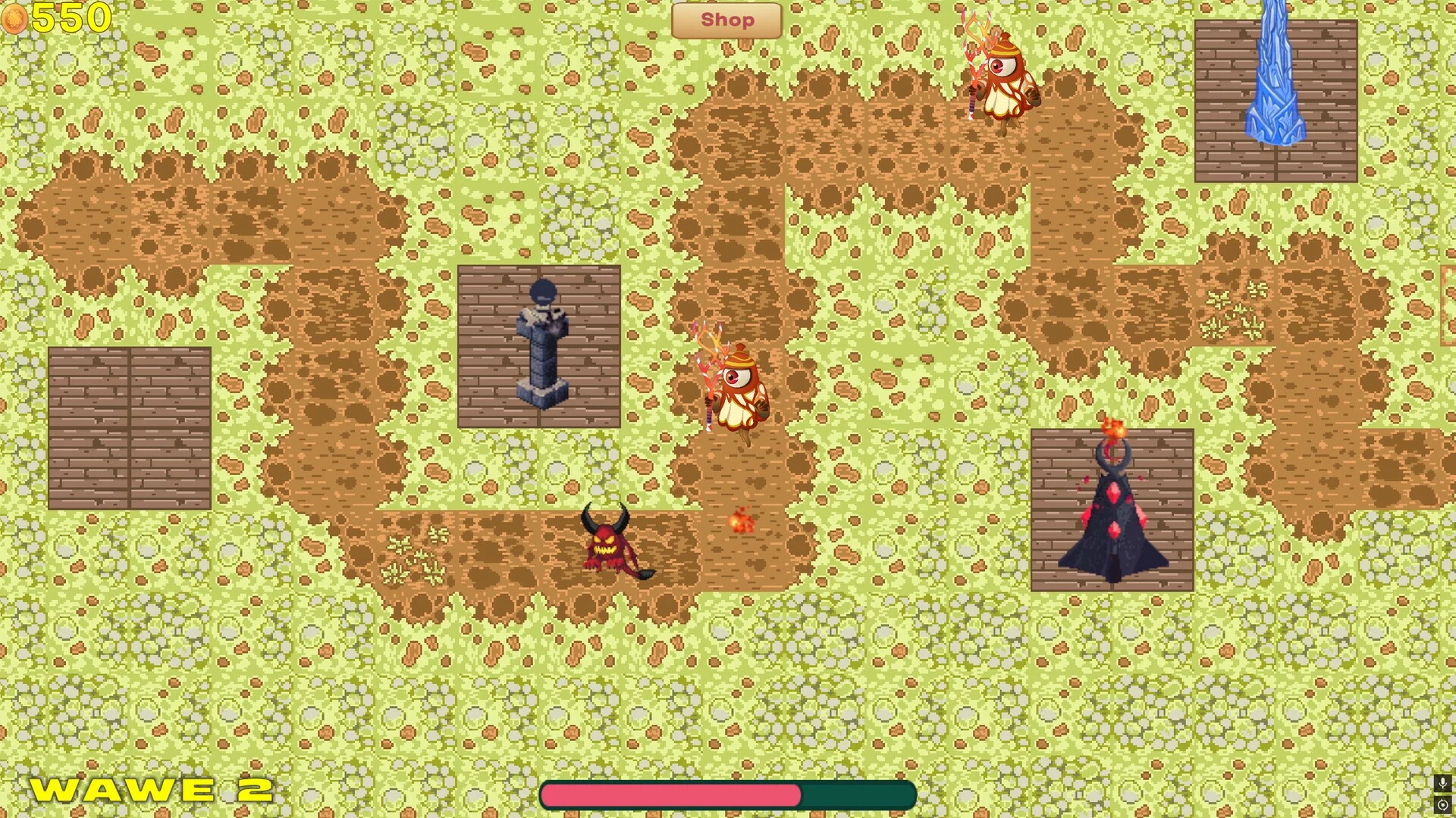 Изображение игры: Enchanted Vampire Defense