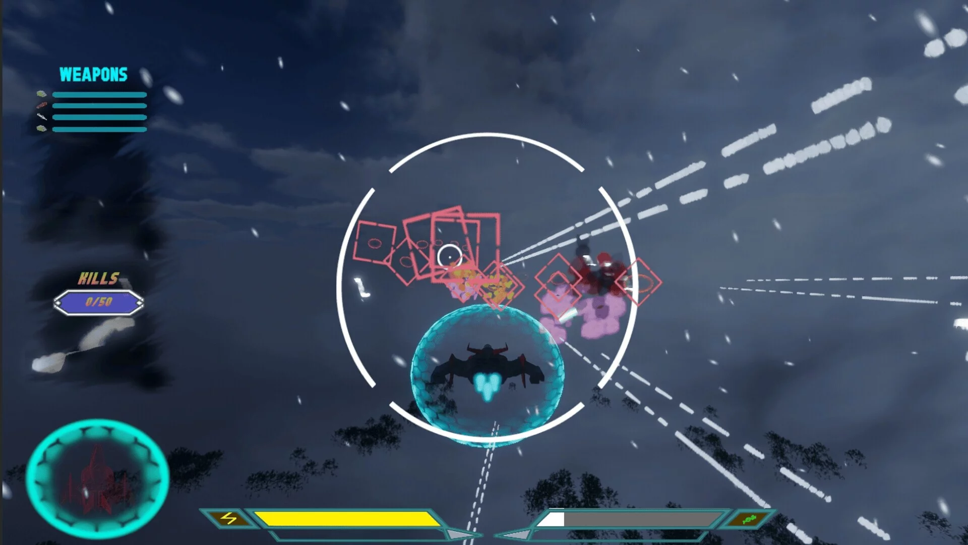 Изображение игры: Spacefighter Rukia 2