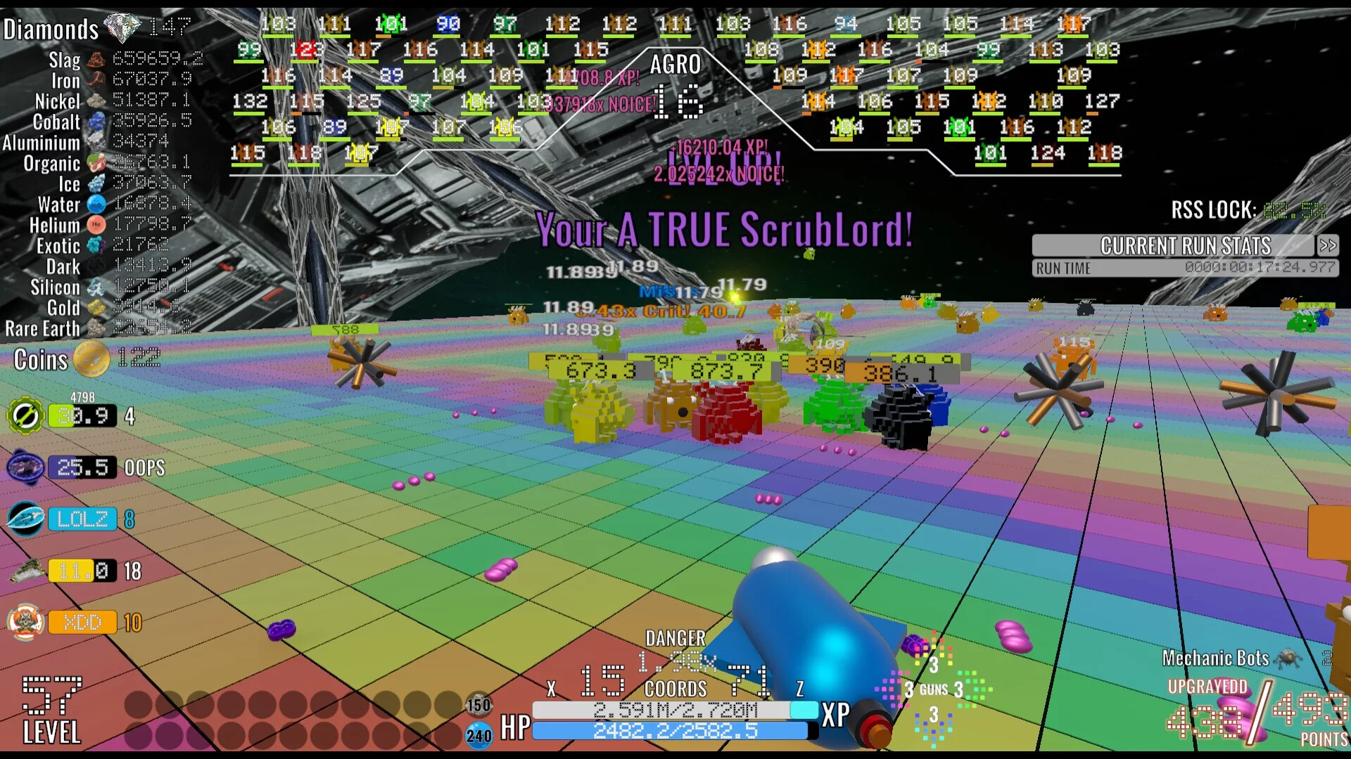 Изображение игры: Space ScrubLords