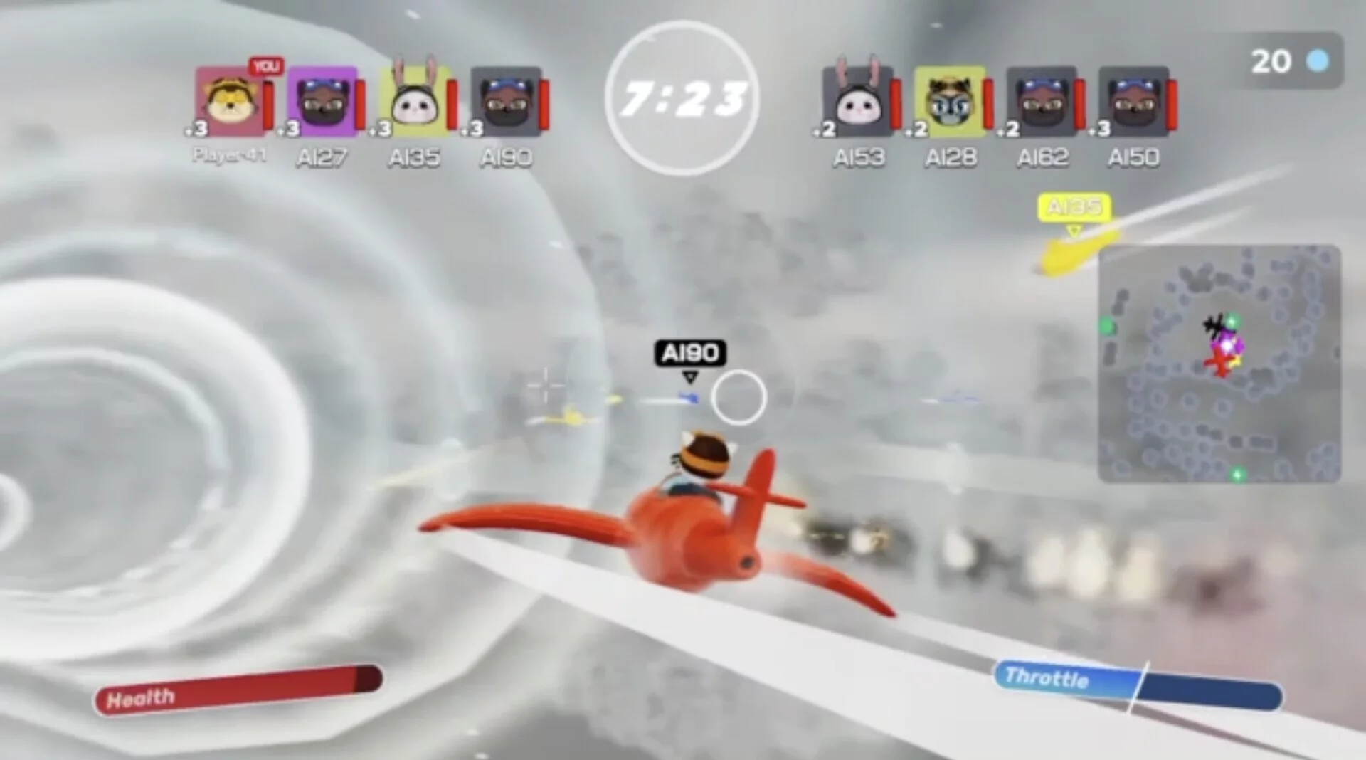 Изображение игры: Super Cloud Fight