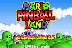 Изображение игры: Mario Pinball Land