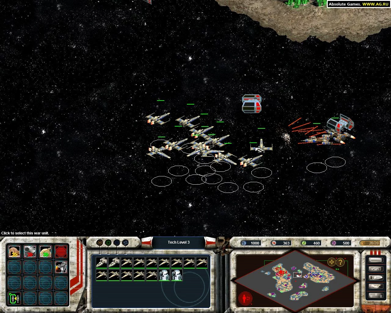 Изображение игры: Star Wars: Galactic Battlegrounds
